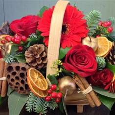 Christmas Trug