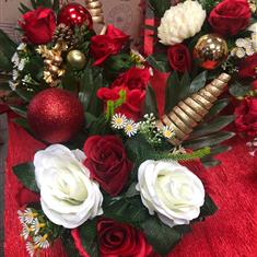 Seasonal Cemetery Pots Silk