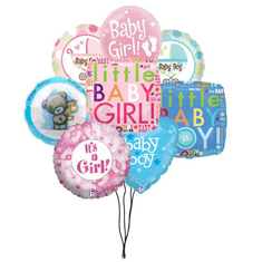 A New Baby Balloon Bouquet