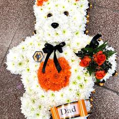 Teddy Bear Wolves FC Colours