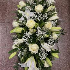 3FT WHITE LILLY AND ROSE